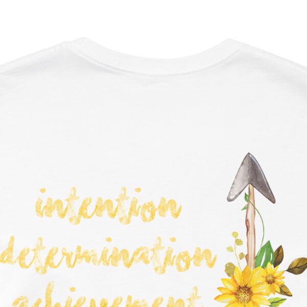 Intention, Determination, Achievement - Up Arrow Lightweight Tee - Image 4