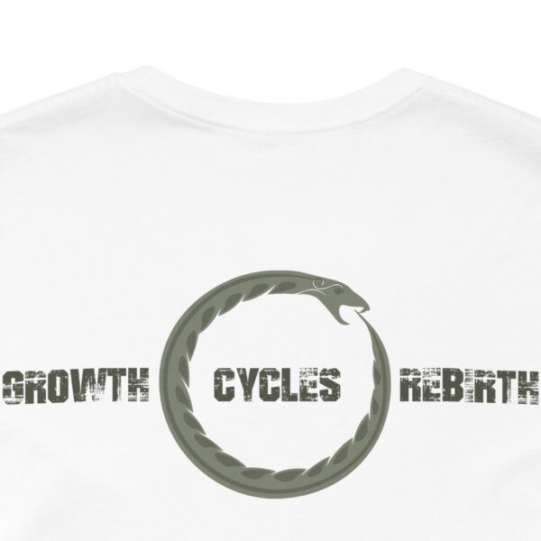 Growth, Cycles, Rebirth - Ouroboros Lightweight T-Shirt - Image 4