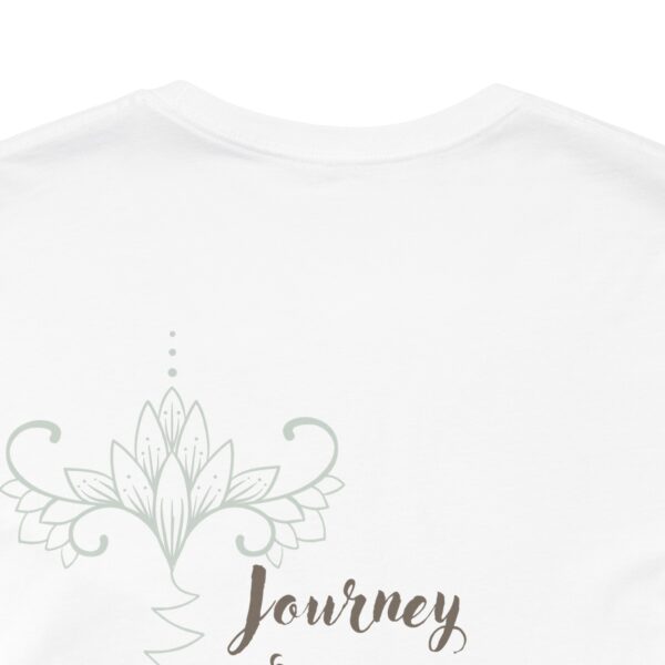 Journey, Enlightenment, Discovery - Unalome Lotus Lightweight Tee - Image 4