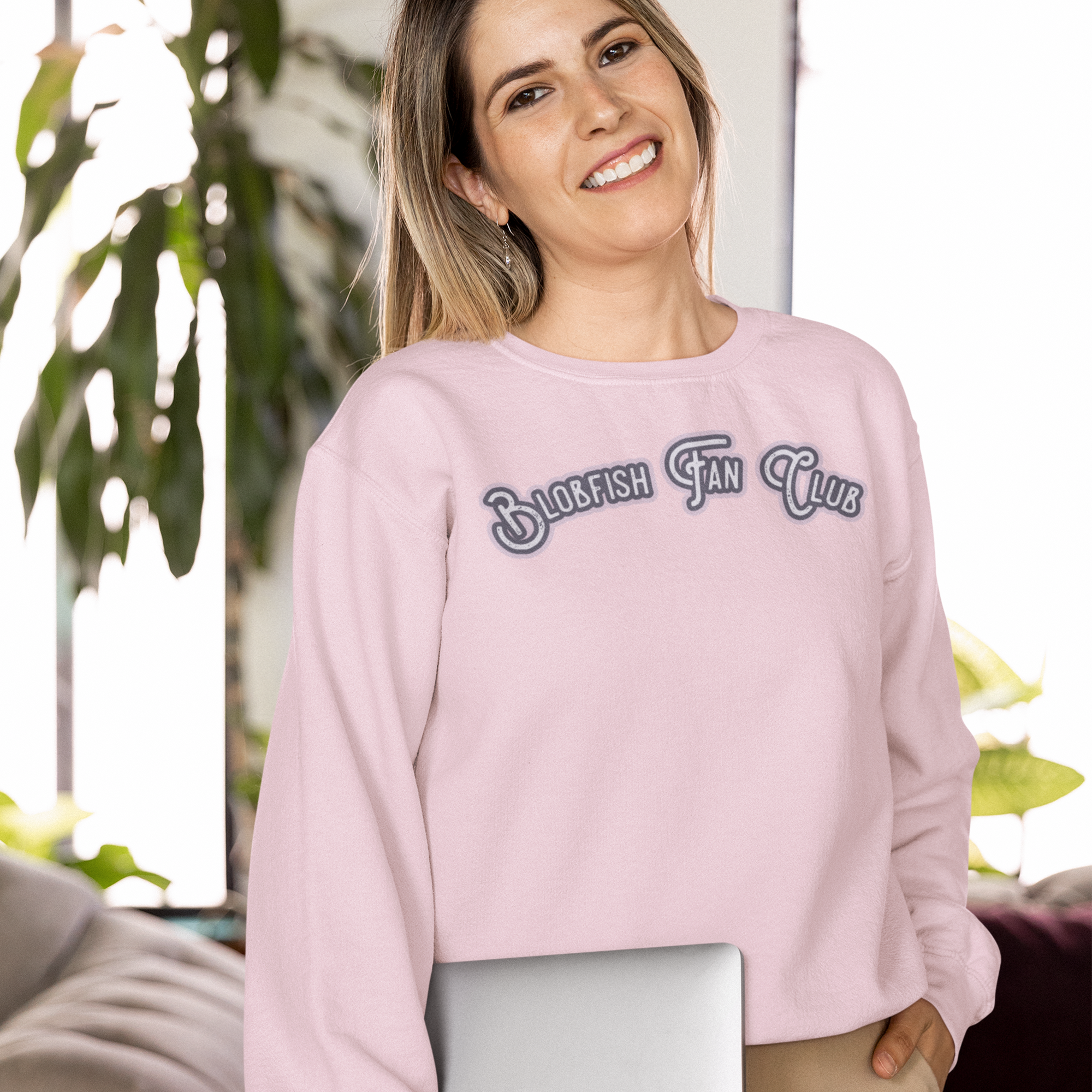 Blobfish Fan Club Crewneck Sweatshirt