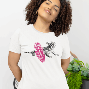 Dancing Horned Lizard Lightweight T-Shirt