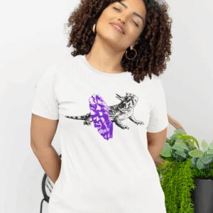 Dancing Horned Lizard Lightweight T-Shirt