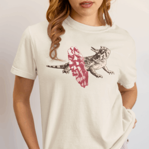 Dancing Horned Lizard Mediumweight T-Shirt