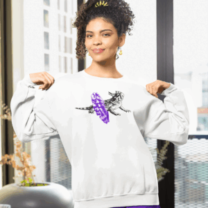 Dancing Horned Lizard Crewneck Sweatshirt