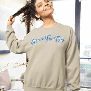 Dolphin Fan Club Crewneck Sweatshirt