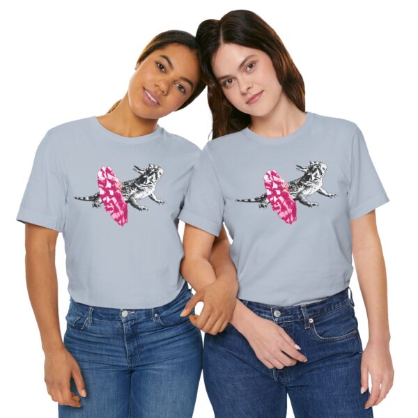 Dancing Horned Lizard Lightweight T-Shirt - Image 14