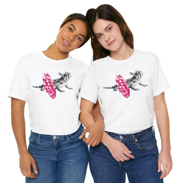 Dancing Horned Lizard Lightweight T-Shirt - Image 6