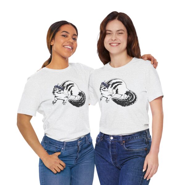 Chipmunk Flower Princess Lightweight T-Shirt - Image 9