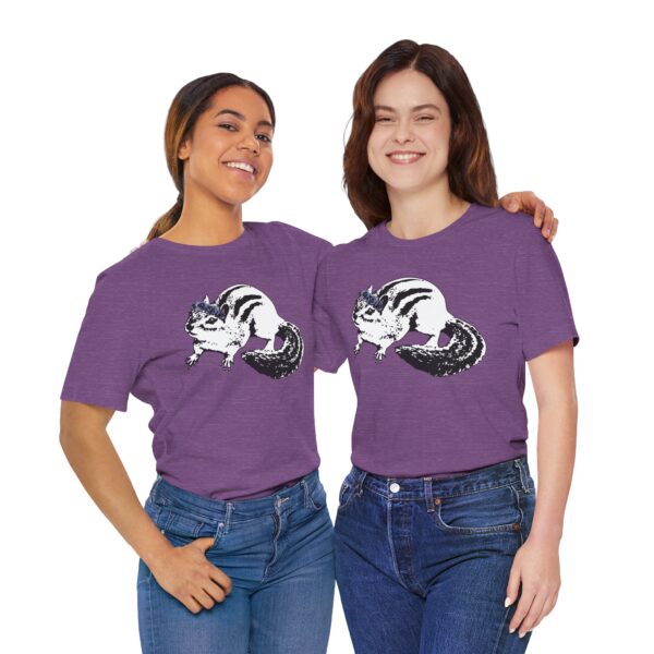 Chipmunk Flower Princess Lightweight T-Shirt - Image 22
