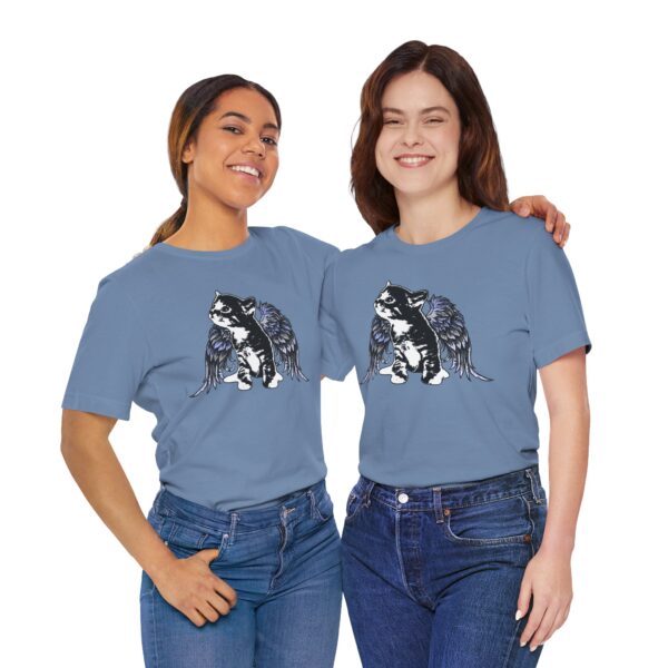 Angel Kitty Lightweight T-Shirt - Image 14