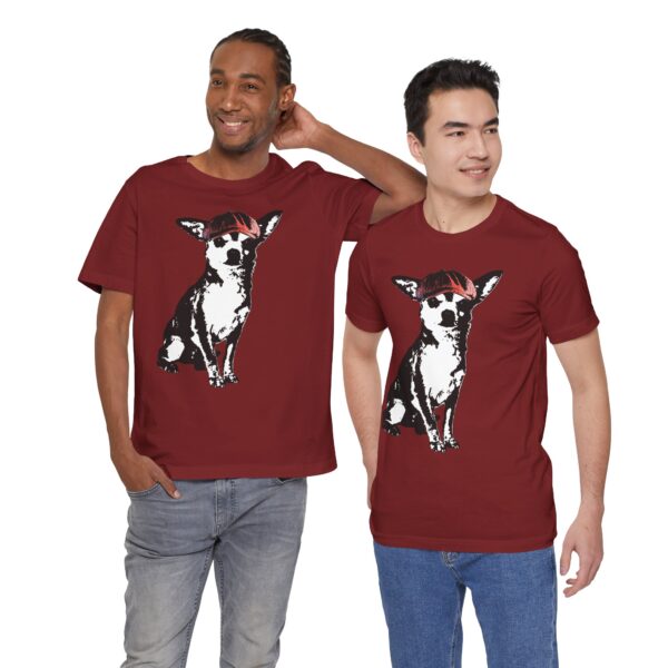 Newsboy Chihuahua Lightweight T-Shirt - Image 10