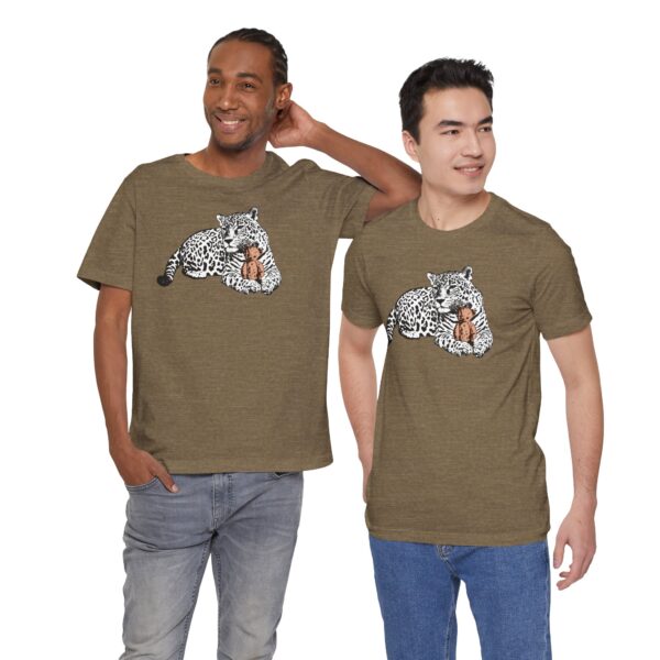 Snuggly Jaguar Lightweight T-Shirt - Image 23