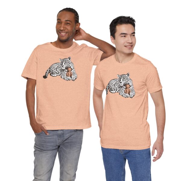 Snuggly Jaguar Lightweight T-Shirt - Image 15