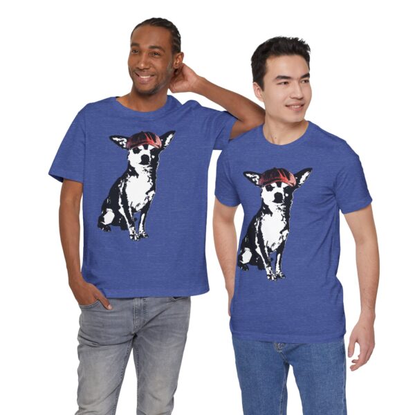 Newsboy Chihuahua Lightweight T-Shirt - Image 23