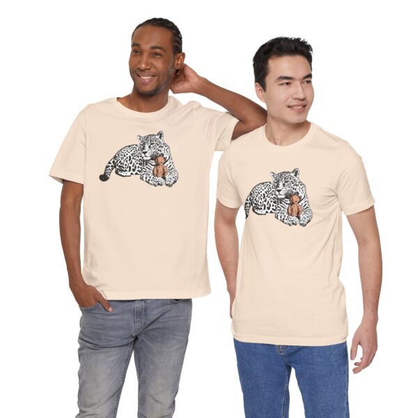 Snuggly Jaguar Lightweight T-Shirt - Image 19