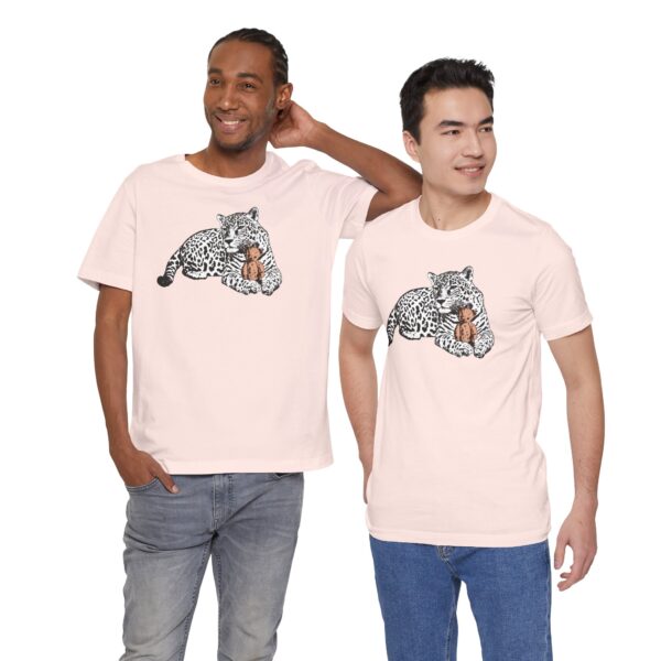 Snuggly Jaguar Lightweight T-Shirt - Image 11
