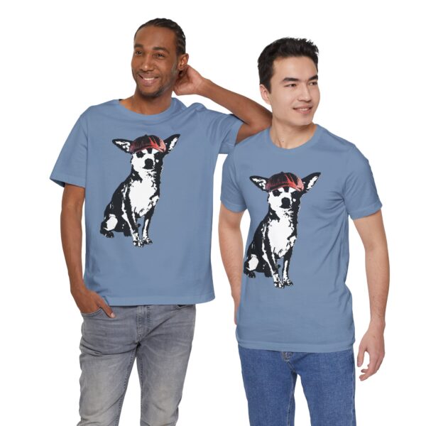 Newsboy Chihuahua Lightweight T-Shirt - Image 19
