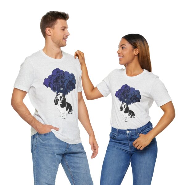 Basset Hound Performer Lightweight T-Shirt - Image 9