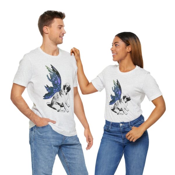 Fairy Pug Lightweight T-Shirt - Image 10