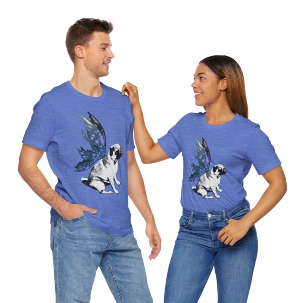 Fairy Pug Lightweight T-Shirt - Image 19
