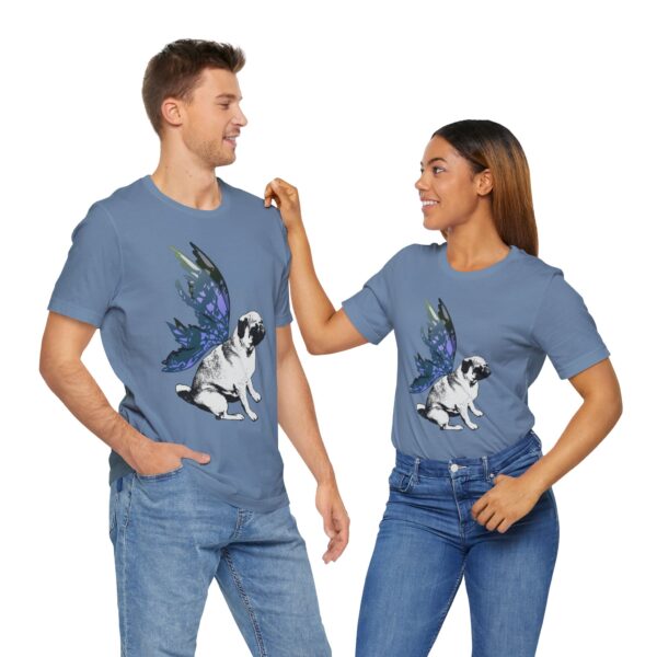 Fairy Pug Lightweight T-Shirt - Image 15