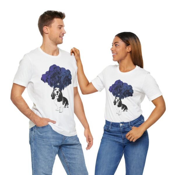 Basset Hound Performer Lightweight T-Shirt - Image 5