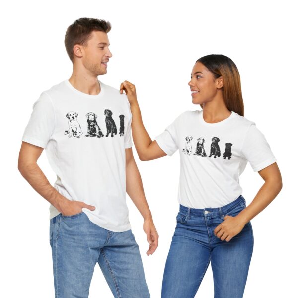 The Labrador Rainbow Lightweight T-Shirt - Image 5