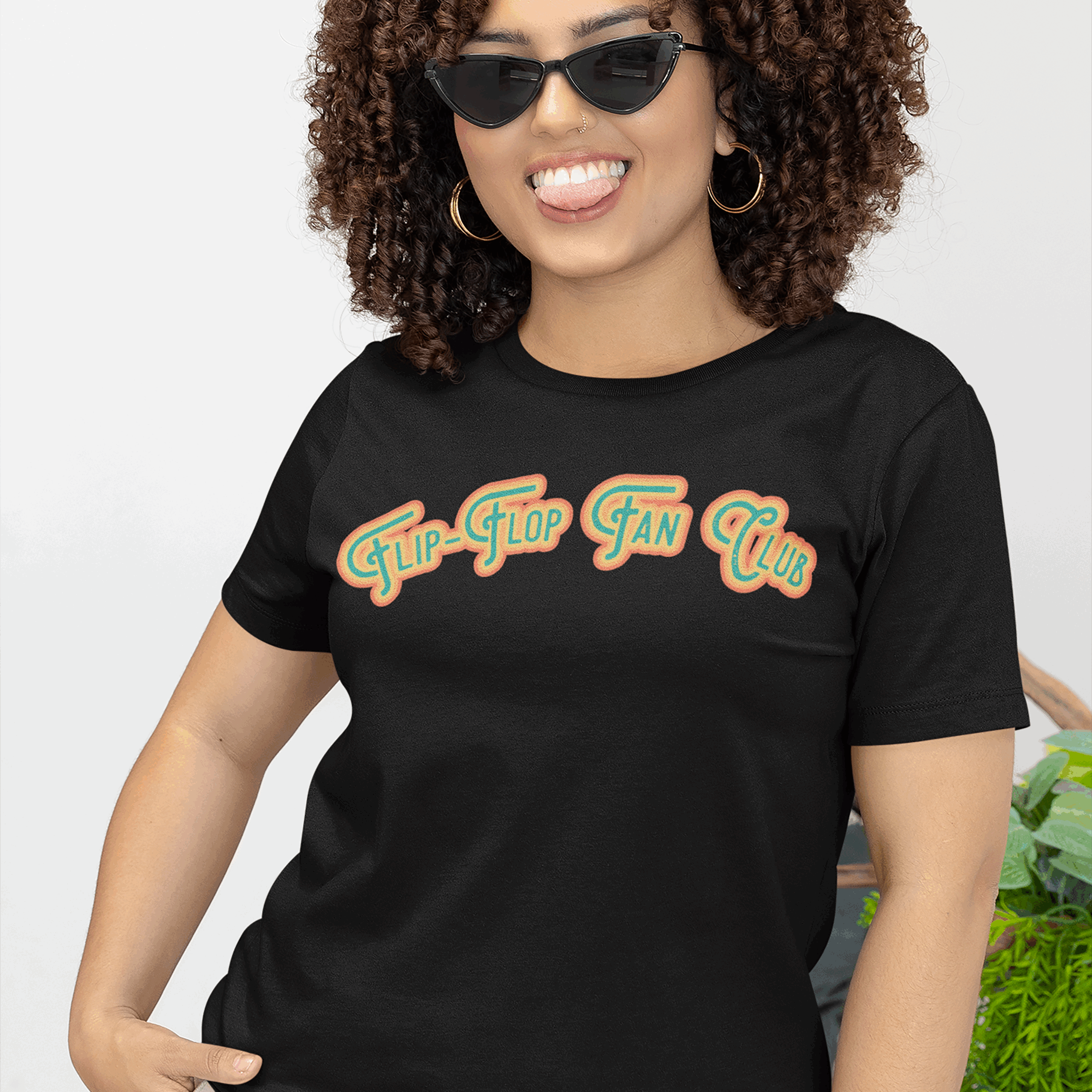 Flip-Flop Fan Club Lightweight T-Shirt