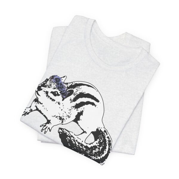 Chipmunk Flower Princess Lightweight T-Shirt - Image 8