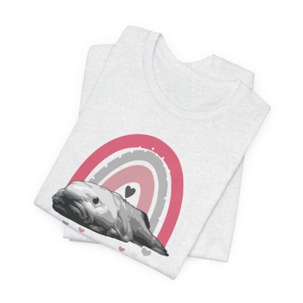 Boho Blobfish Rainbow Lightweight T-Shirt - Image 9