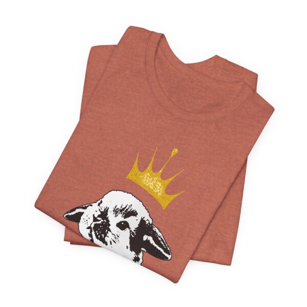 Grumpy Bunny with Crown Lightweight T-Shirt - Image 12