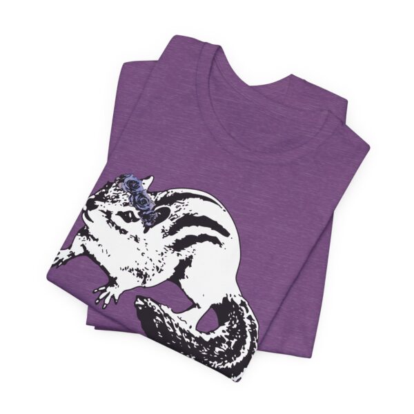 Chipmunk Flower Princess Lightweight T-Shirt - Image 21