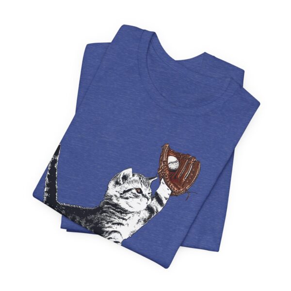 Baseball Kitten Lightweight T-Shirt - Image 21