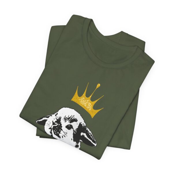 Grumpy Bunny with Crown Lightweight T-Shirt - Image 16