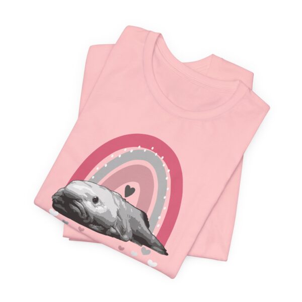 Boho Blobfish Rainbow Lightweight T-Shirt - Image 21