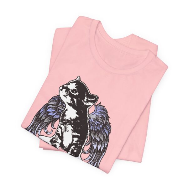 Angel Kitty Lightweight T-Shirt - Image 8
