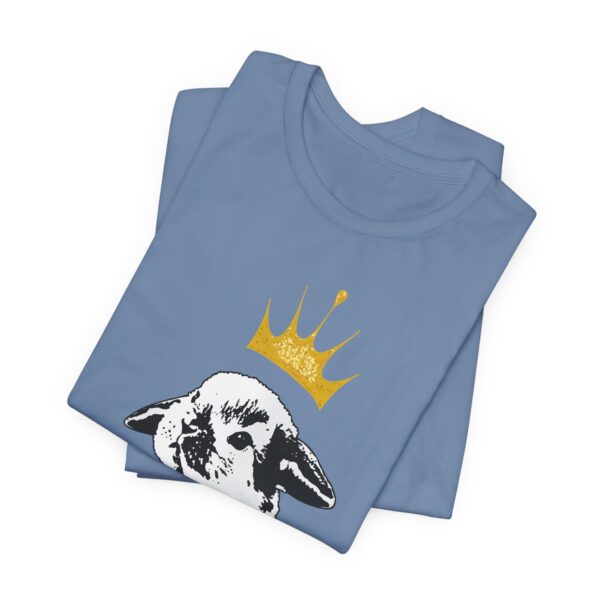 Grumpy Bunny with Crown Lightweight T-Shirt - Image 21