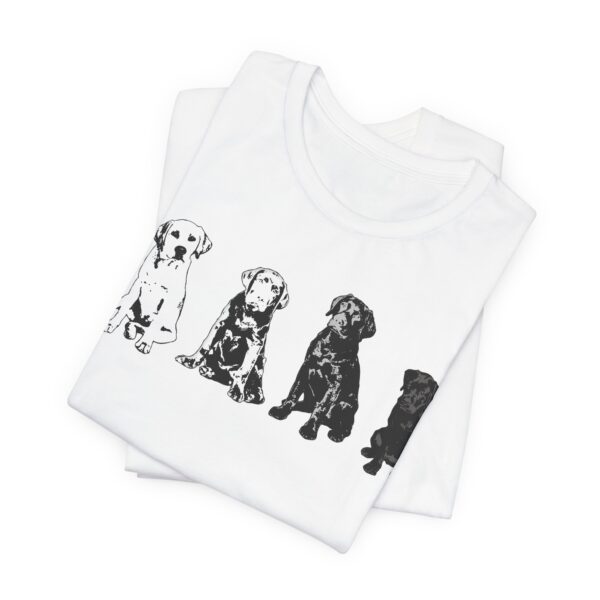 The Labrador Rainbow Lightweight T-Shirt - Image 4