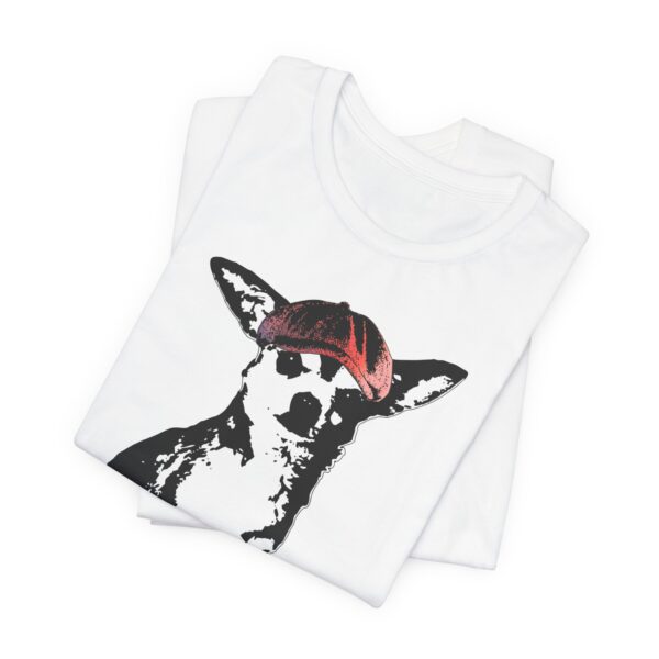 Newsboy Chihuahua Lightweight T-Shirt - Image 4