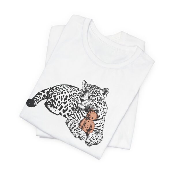 Snuggly Jaguar Lightweight T-Shirt - Image 4