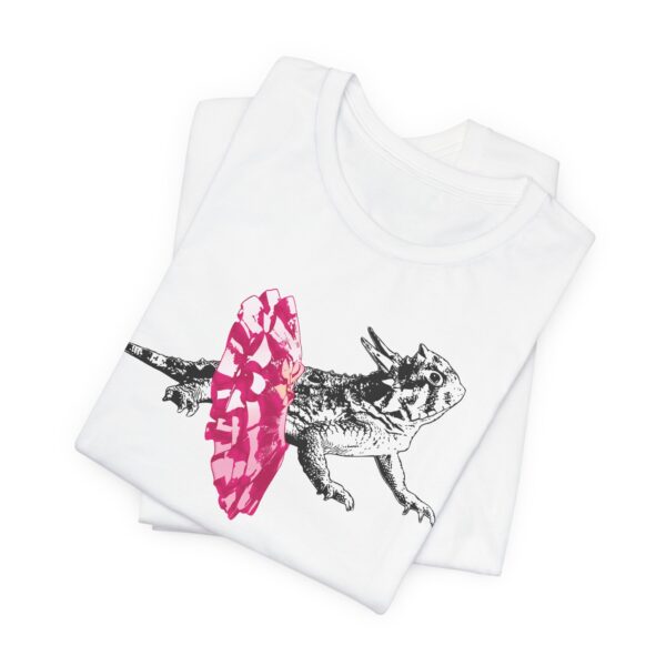 Dancing Horned Lizard Lightweight T-Shirt - Image 4