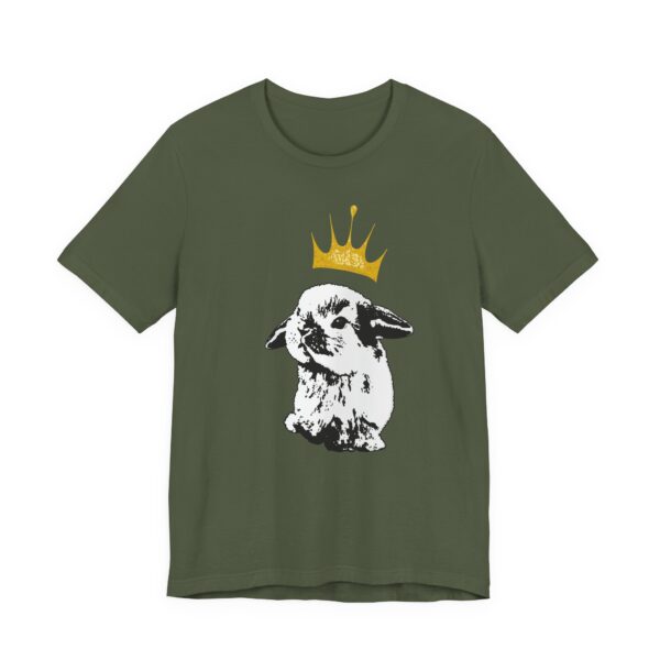 Grumpy Bunny with Crown Lightweight T-Shirt - Image 15