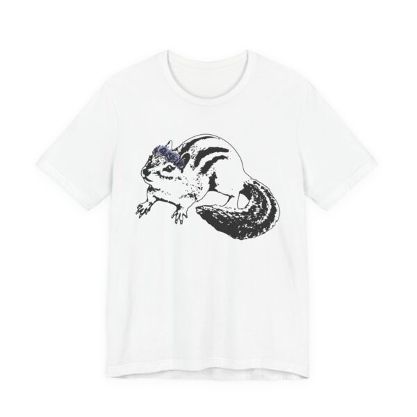 Chipmunk Flower Princess Lightweight T-Shirt - Image 3