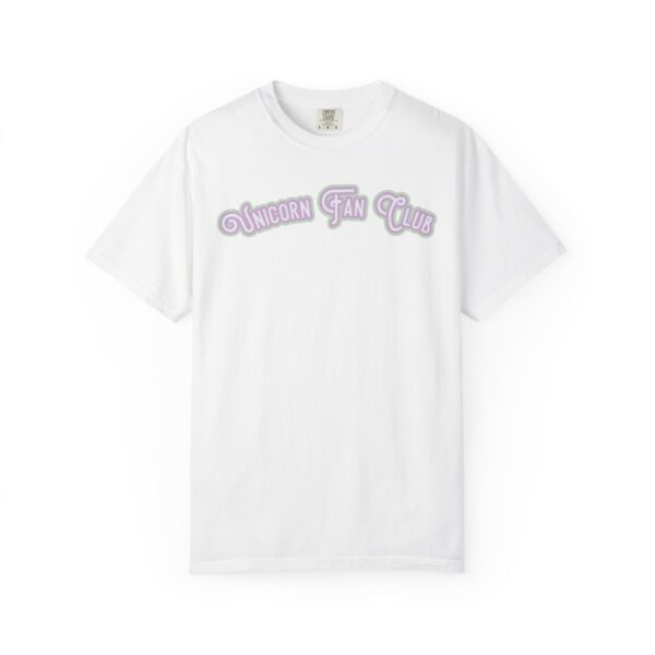 Unicorn Fan Club Mediumweight T-Shirt - Image 3