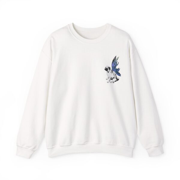 Fairy Pug Crewneck Sweatshirt - Image 3