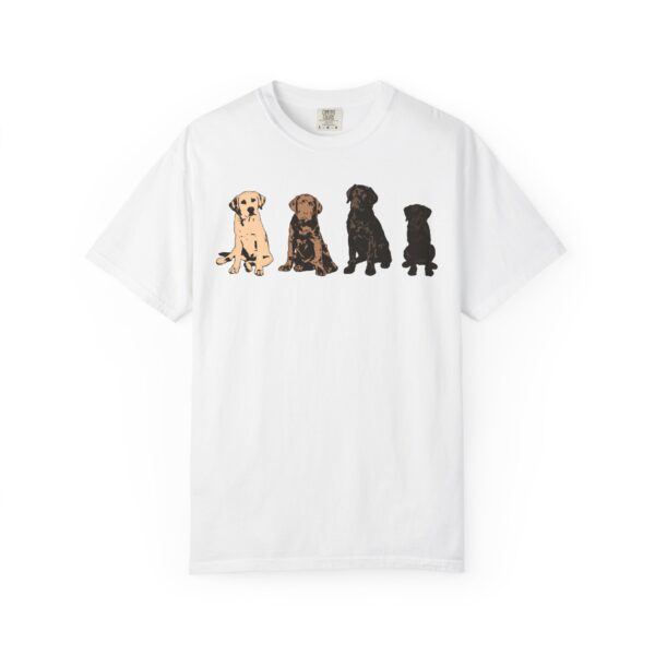 The Labrador Rainbow Mediumweight T-Shirt - Image 3