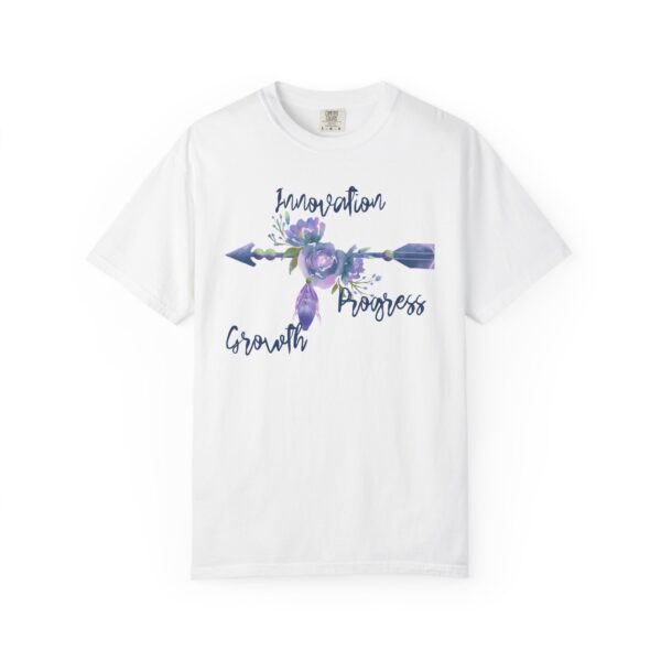 Innovation, Progress, Growth - Right Arrow Mediumweight T-Shirt - Image 3