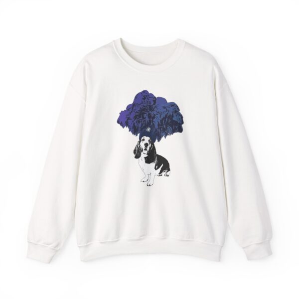 Basset Hound Performer Crewneck Sweatshirt - Image 3