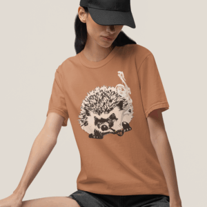 Grandpa Hedgehog Mediumweight T-Shirt