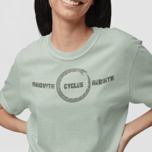 Growth, Cycles, Rebirth - Ouroboros Mediumweight T-Shirt